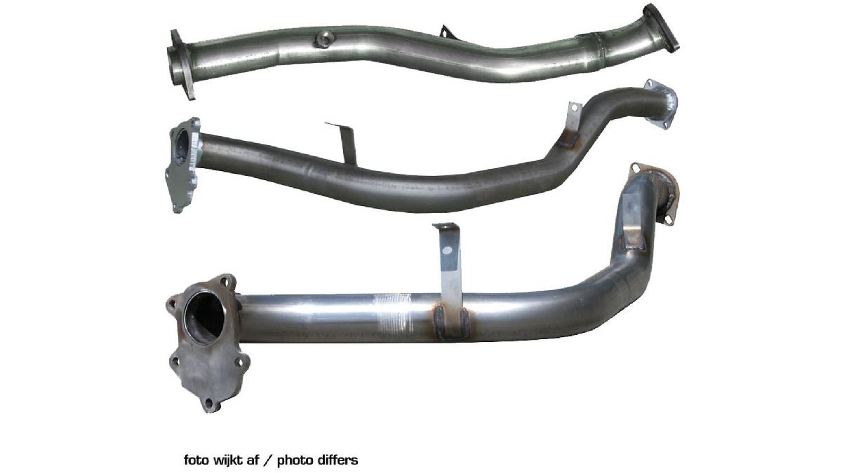 100%25+Inox+Catalyseur+Sport+%281re+Cat%29+sur+mesure+pour+Subaru+Impreza+4WD+WRX+%28225cv%29+2003-+%2860mm%29